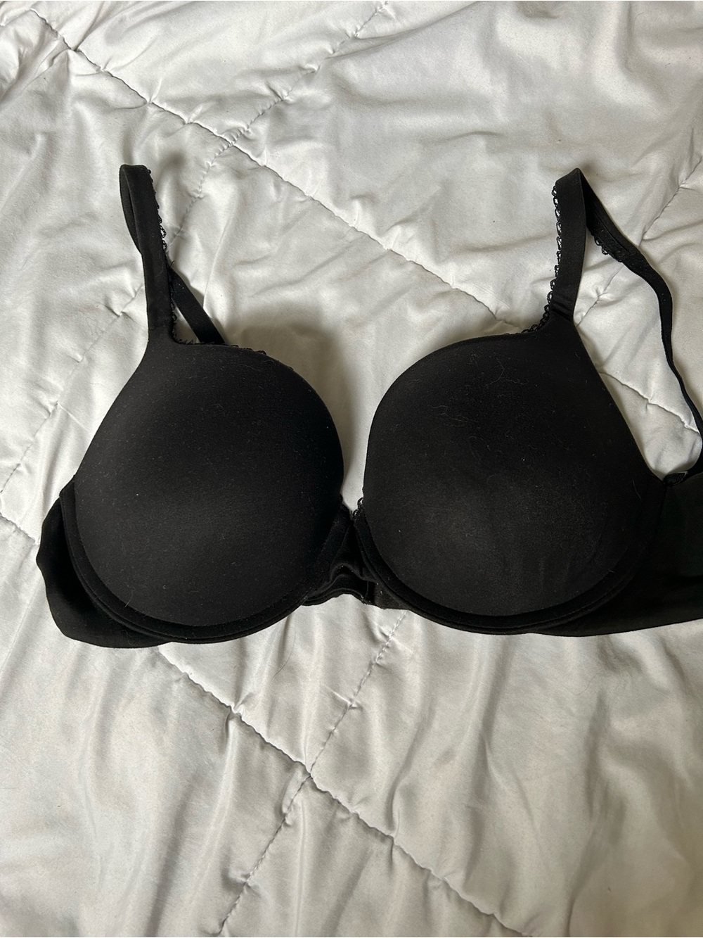 Victoria's Secret Black Padded T-Shirt Bra body by Victoria
